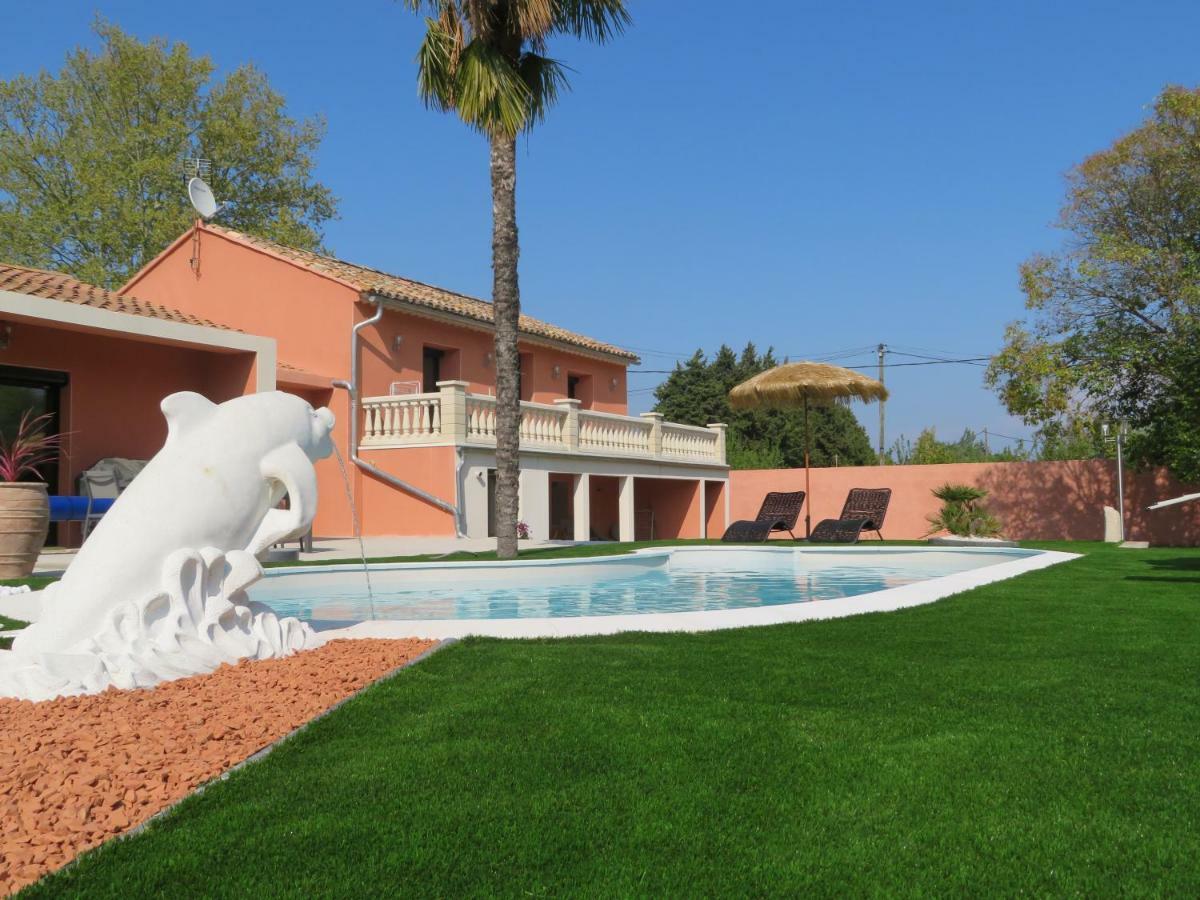 Maison 4 étoiles et Studio 3 étoiles indépendants avec piscine LʼIsle-sur-la-Sorgue Exterior foto